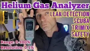 Helium Gas Leak Analyzer