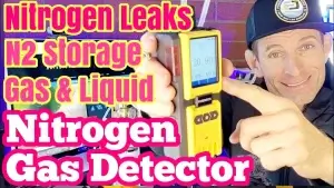 nitrogen leak detector